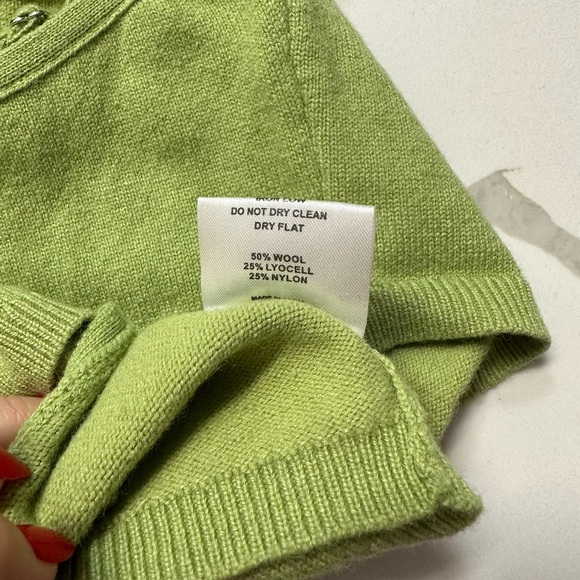 Danielle Guizio knit cut out crop top size M - Picture 6 of 8